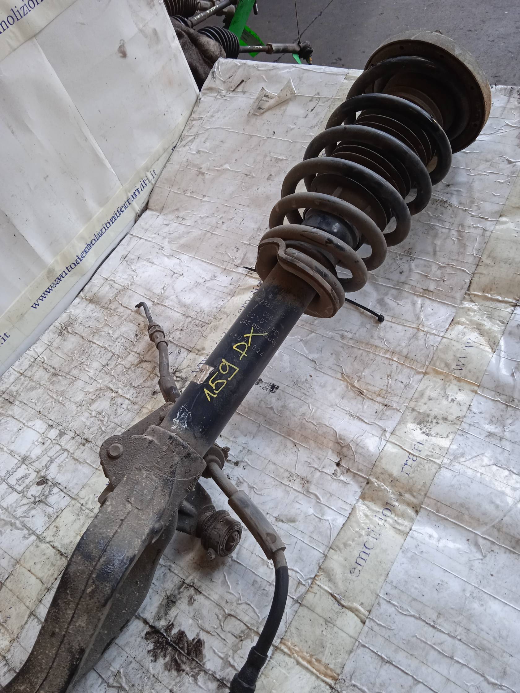 Ammortizzatore ant. dx.